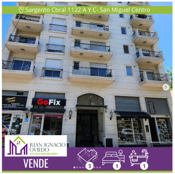 Frente Sto Cabral 1122 Venta dtos